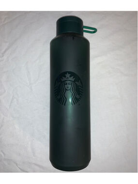 Starbucks Dark Green & Green Water Bottle 24 ounce